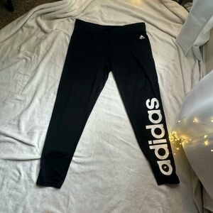 Adidas ESSENTIALS HIGH-WAISTED LOGO LEGGINGS